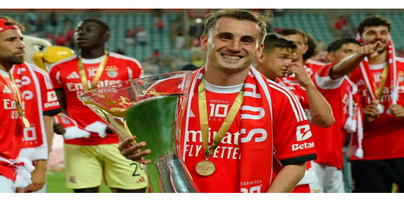 Süper Kupa Benfica'nın! Kerem İlk Kupasını Kazandı