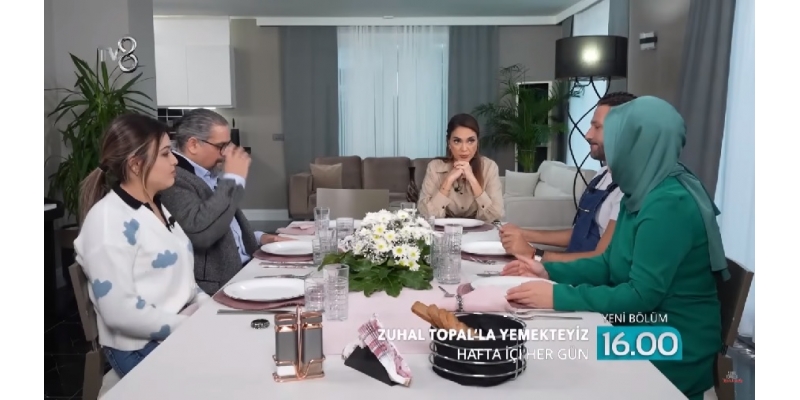 Zuhal Topal'la Yemekteyiz Programında Hazel Köroğlu'nda Sert Sözler! 
