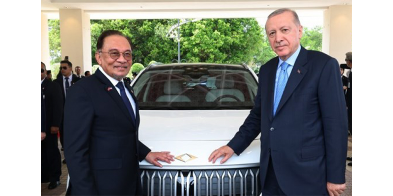 Türkiye’den Malezya’ya Dostluk Armağanı: TOGG Teslim Edildi