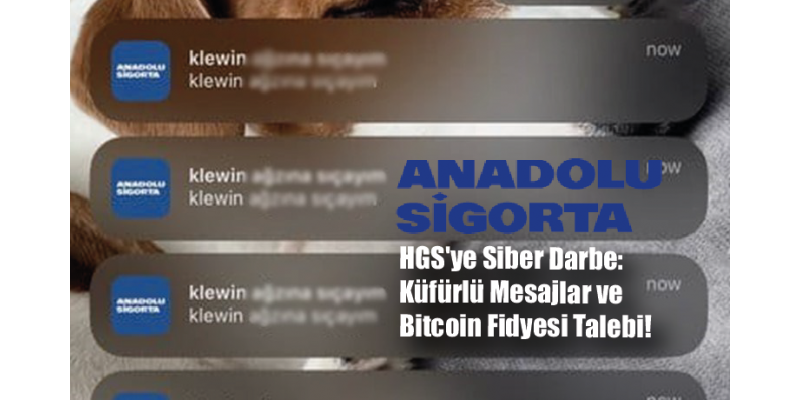 HGS'ye Siber Darbe: Küfürlü Mesajlar ve Bitcoin Fidyesi Talebi!