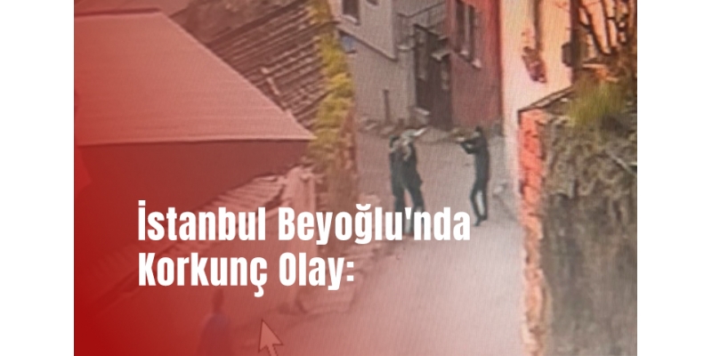 İstanbul Beyoğlu'nda Korkunç Olay: Bıçaklı Tehdit ve Silahlı Müdahale