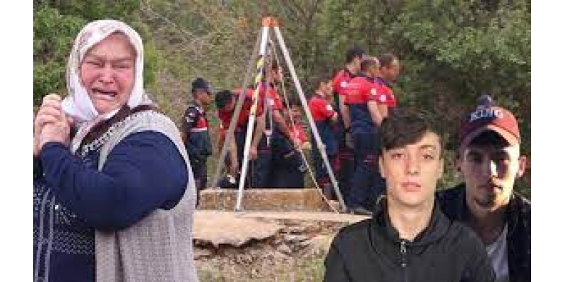 Kayıp gençler 45 saattir kazılan kuyuda ölü bulundu !