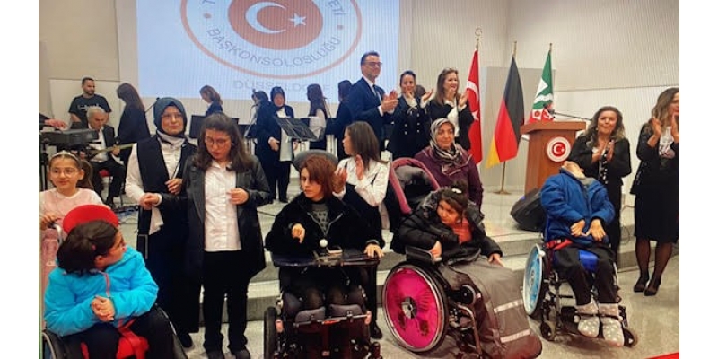 Konsoloslukta engellilere sevgi seli
