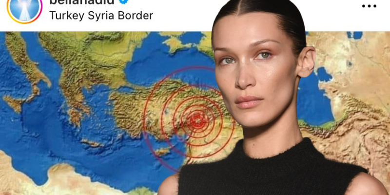 Bella Hadid Türkiye İçin Yardım Çağrısı Yaptı!	