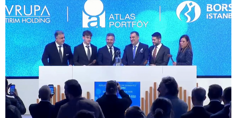 Borsa İstanbul’da gong Atlas Portföy Avrupa Yatırım Girişim Sermayesi Yatırım Fonu için çaldı