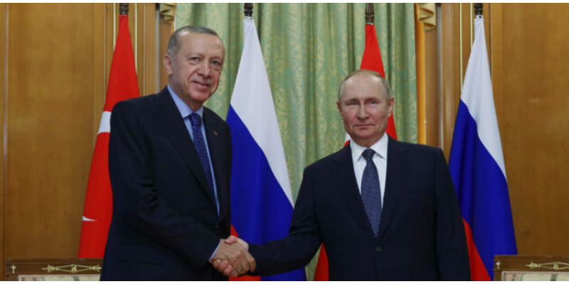 Erdoğan ile Putin Telefonda Gündemi Değerlendirdi