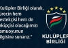 Kulüpler Birliği’nden Bahis Skandalı Sonrası Açıklama: “Türk Futbolunun İtibarı Zedelenmemelidir”